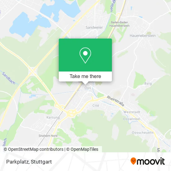 Карта Parkplatz