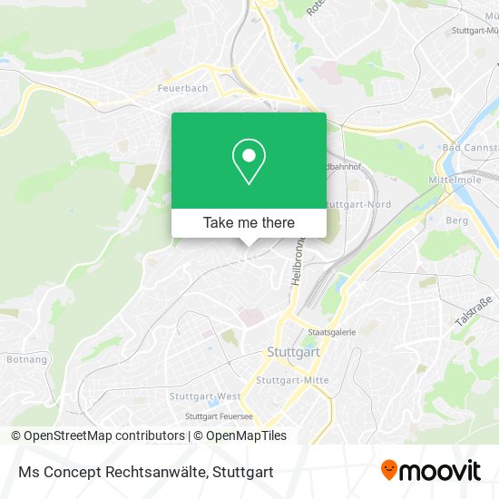 Ms Concept Rechtsanwälte map