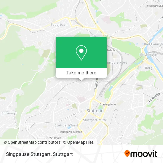Карта Singpause Stuttgart