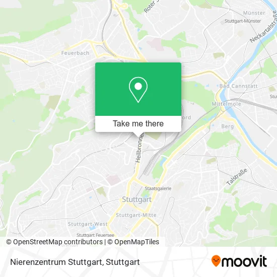 Карта Nierenzentrum Stuttgart