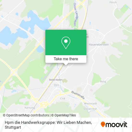 Карта Hpm die Handwerksgruppe: Wir Lieben Machen