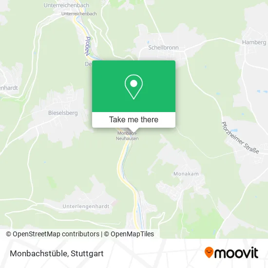 Карта Monbachstüble