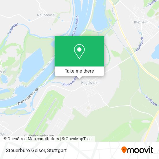 Steuerbüro Geiser map