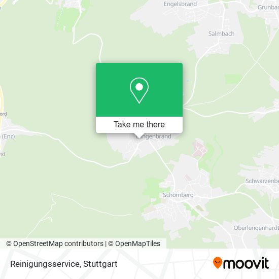 Reinigungsservice map