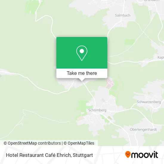 Карта Hotel Restaurant Café Ehrich