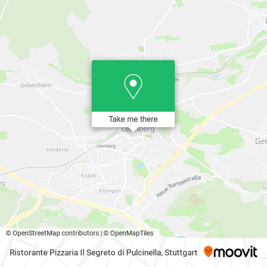 Ristorante Pizzaria Il Segreto di Pulcinella map