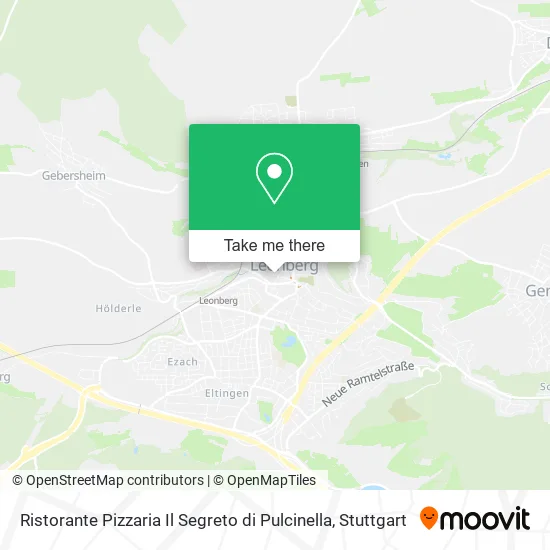 Карта Ristorante Pizzaria Il Segreto di Pulcinella