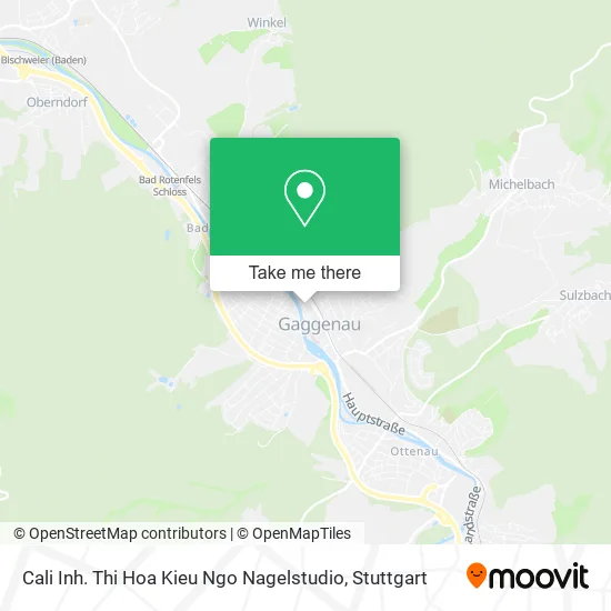 Карта Cali Inh. Thi Hoa Kieu Ngo Nagelstudio