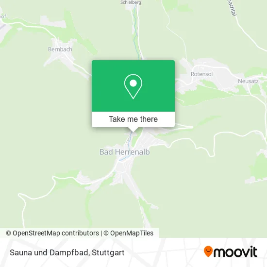 Карта Sauna und Dampfbad