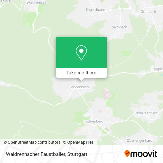Карта Waldrennacher Faustballer