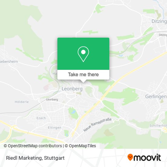 Riedl Marketing map