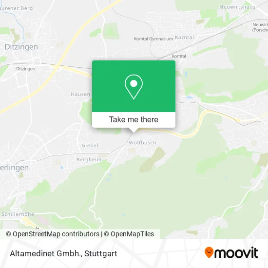 Карта Altamedinet Gmbh.