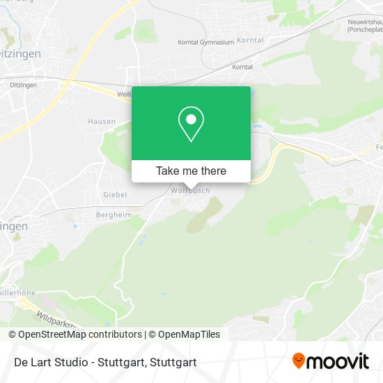 Карта De Lart Studio - Stuttgart