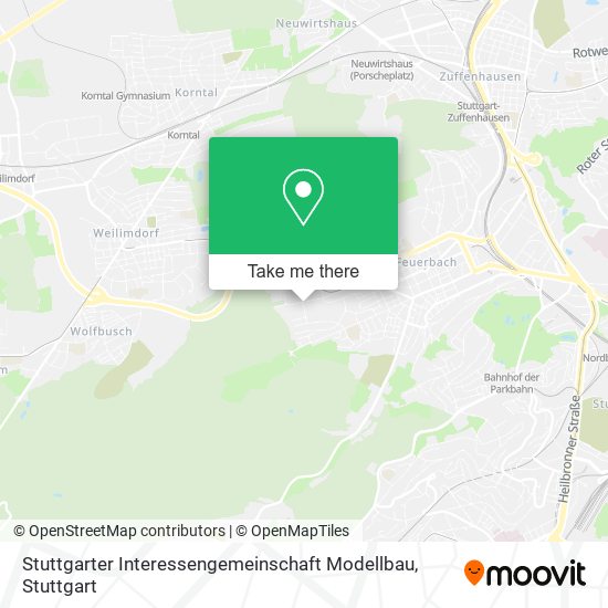 Карта Stuttgarter Interessengemeinschaft Modellbau