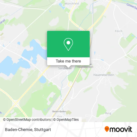 Карта Baden-Chemie