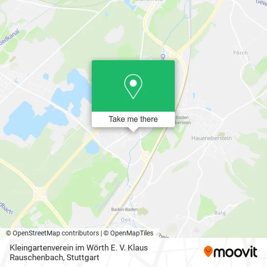 Карта Kleingartenverein im Wörth E. V. Klaus Rauschenbach