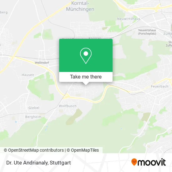 Dr. Ute Andrianaly map