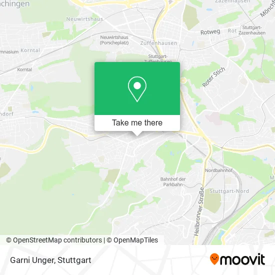 Карта Garni Unger