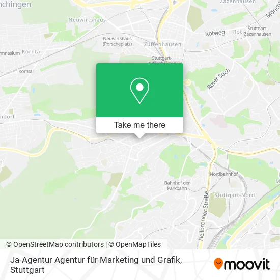 Карта Ja-Agentur Agentur für Marketing und Grafik