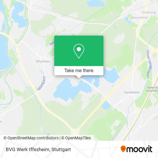 Карта BVG Werk Iffezheim