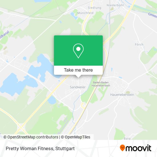 Pretty Woman Fitness map