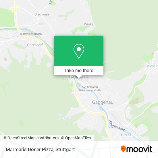 Marmaris Döner Pizza map