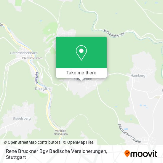Карта Rene Bruckner Bgv Badische Versicherungen