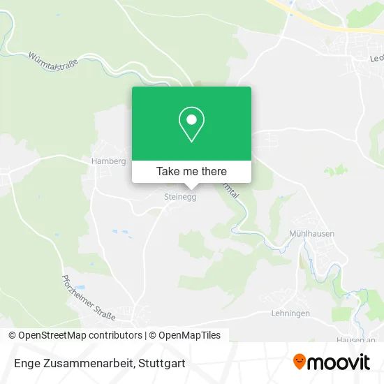 Карта Enge Zusammenarbeit