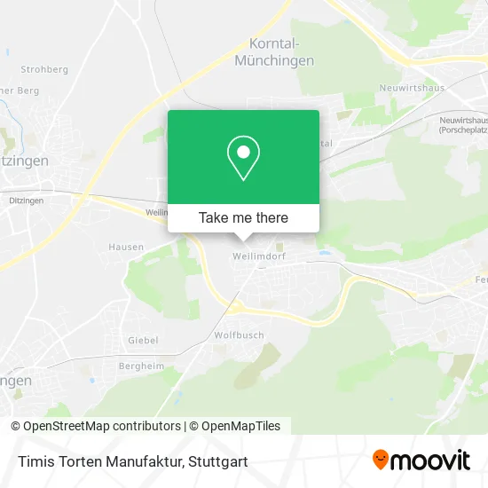 Карта Timis Torten Manufaktur