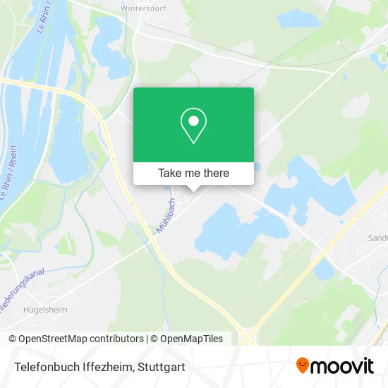 Карта Telefonbuch Iffezheim