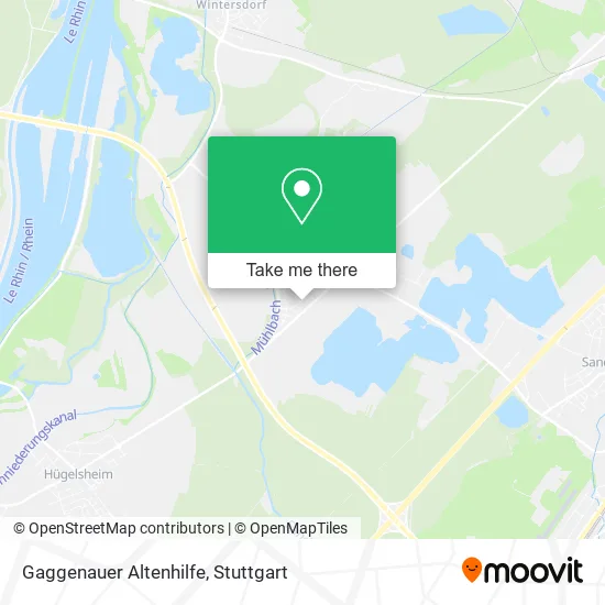 Карта Gaggenauer Altenhilfe