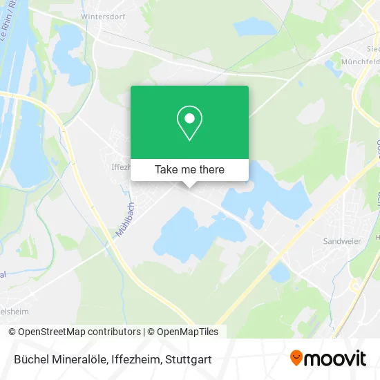 Карта Büchel Mineralöle, Iffezheim