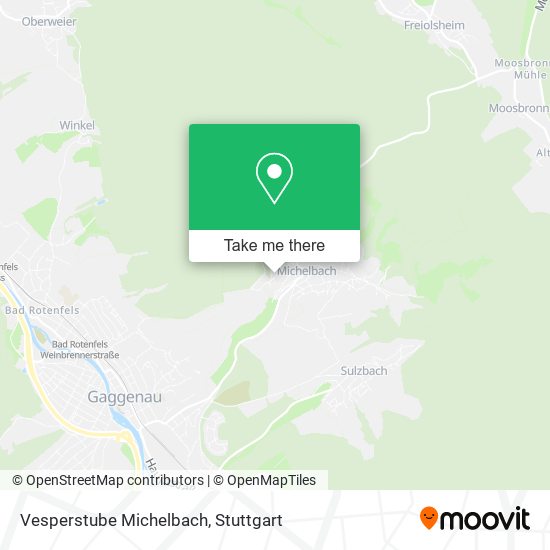 Карта Vesperstube Michelbach