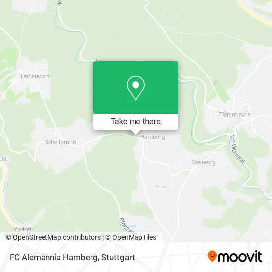 Карта FC Alemannia Hamberg