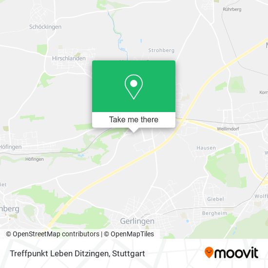 Treffpunkt Leben Ditzingen map