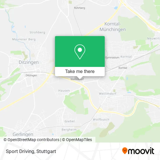 Карта Sport Driving