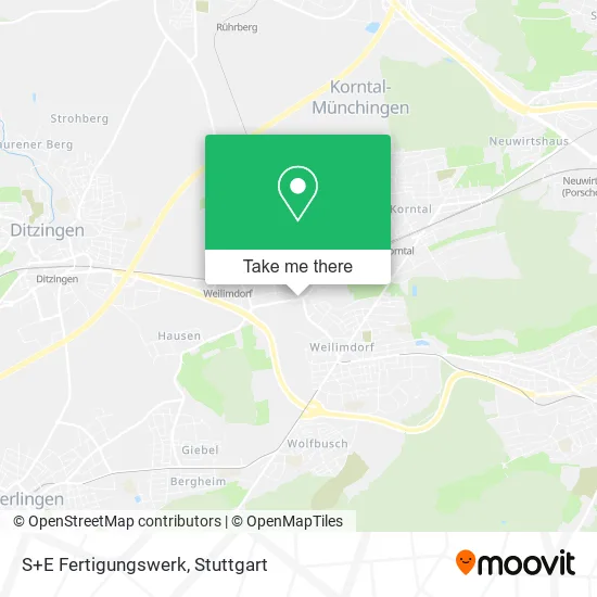 Карта S+E Fertigungswerk