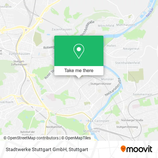 Карта Stadtwerke Stuttgart GmbH