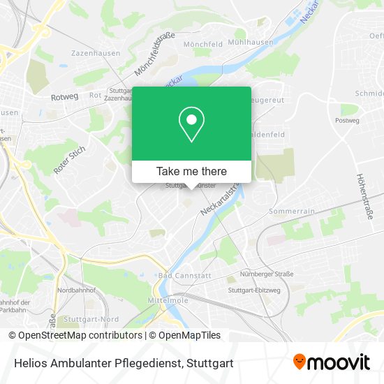 Карта Helios Ambulanter Pflegedienst