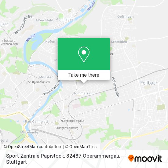 Sport-Zentrale Papistock, 82487 Oberammergau map