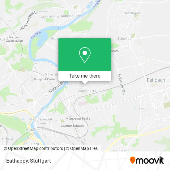 Карта Eathappy