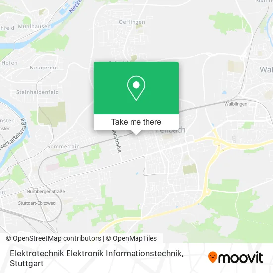 Карта Elektrotechnik Elektronik Informationstechnik