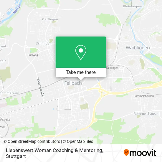 Карта Liebenswert Woman Coaching & Mentoring