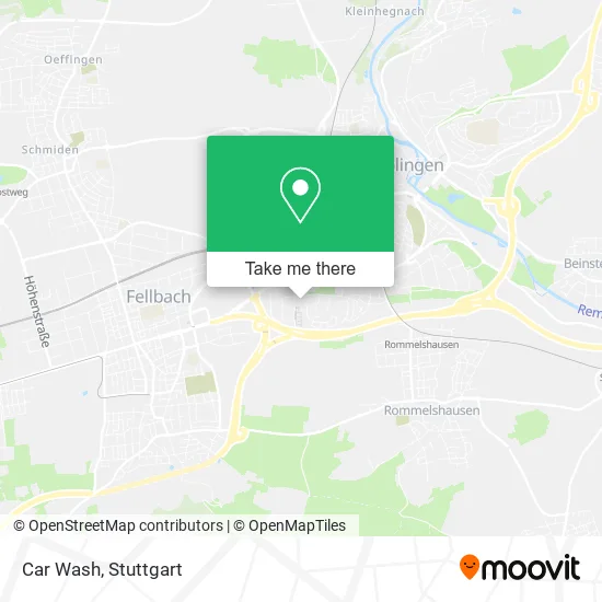 Карта Car Wash
