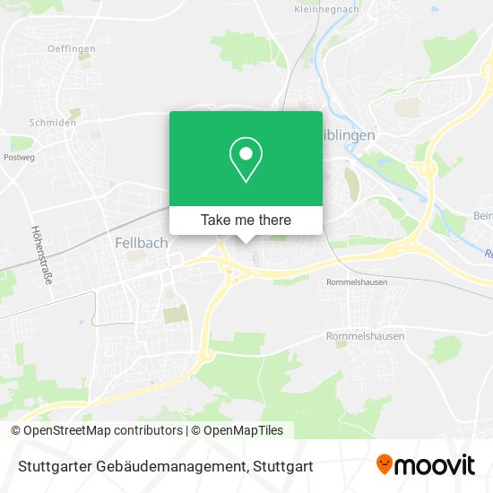 Stuttgarter Gebäudemanagement map