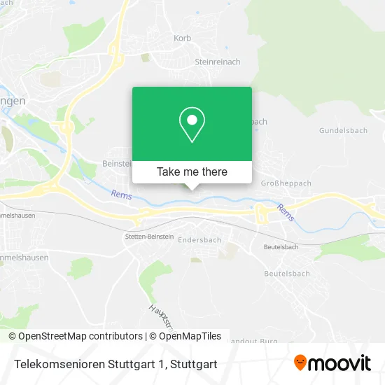 Карта Telekomsenioren Stuttgart 1