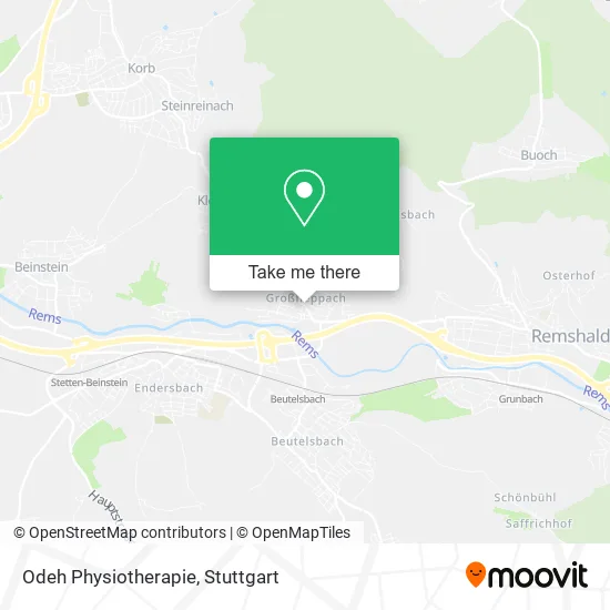 Карта Odeh Physiotherapie