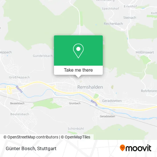 Карта Günter Bosch