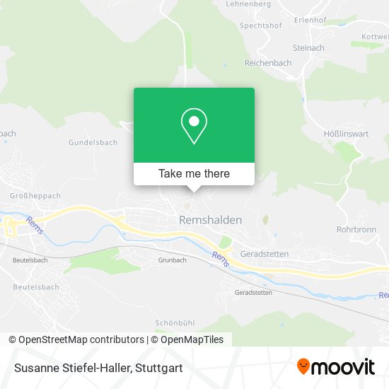 Susanne Stiefel-Haller map