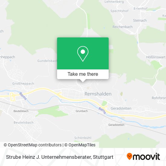 Карта Strube Heinz J. Unternehmensberater
